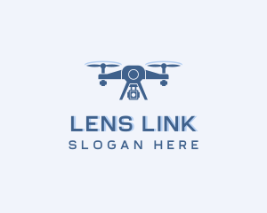 Drone Camera Videography logo design