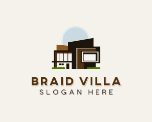 Residential Property Villa  logo design