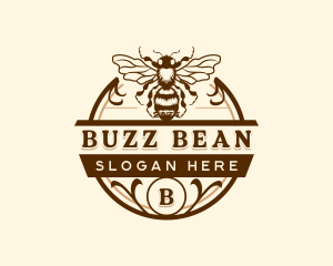 Bee Honey Apiary logo design