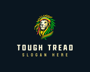 Lion Reggae Rasta Logo