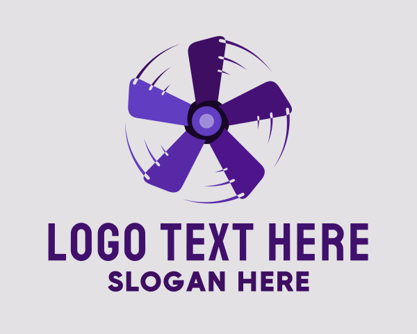 Wheel logo example 3