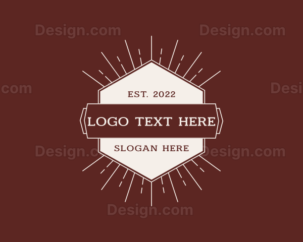 Generic Antique Banner Logo