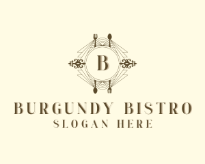 Cutlery Fine Dining logo design