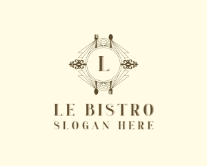 Cutlery Fine Dining logo design