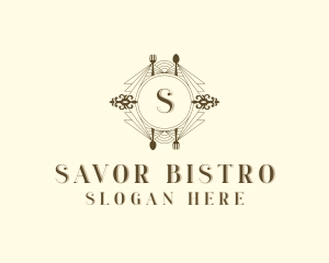 Cutlery Fine Dining logo design