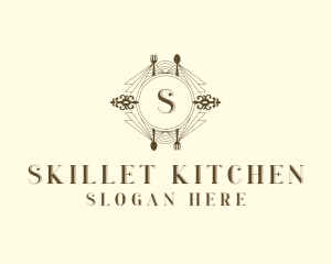 Cutlery Fine Dining logo design