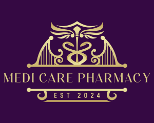 Medical Health Pharmacy logo design