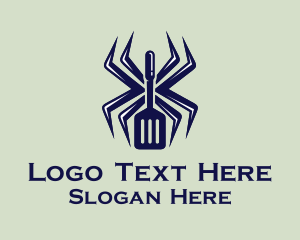 Blue Spider Spatula Logo