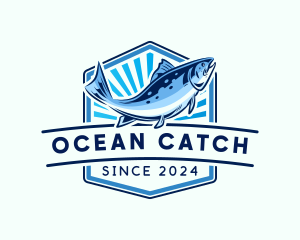 Fish Aquatic Fishing logo