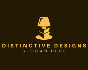 Interior Design Lamp logo design