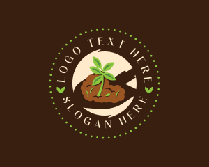 Plant Shovel Gardener logo