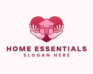 Home Care Heart logo design