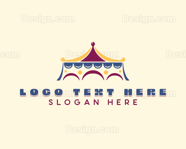 Circus Indoor Tent Logo