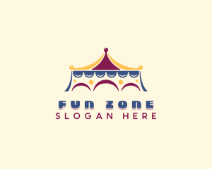 Circus Indoor Tent logo design