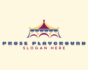 Circus Indoor Tent logo design