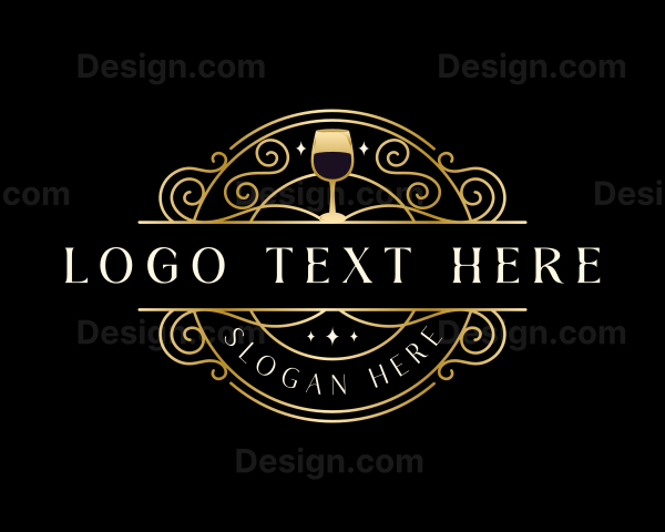 Luxury Wine Bar Logo