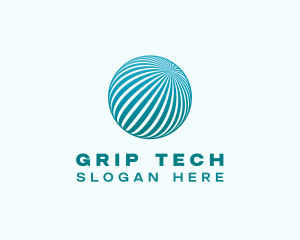 Digital Tech Sphere logo design