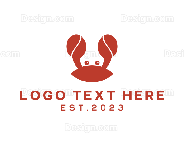 Coffee Seafood Crab Cafe Logo