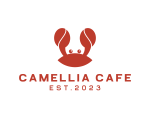 Coffee Seafood Crab Cafe  logo design