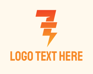 Lightning Number 7 logo