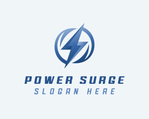 Power Lightning Energy  logo design