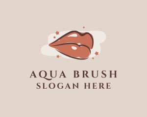 Beauty Lip Gloss  logo design