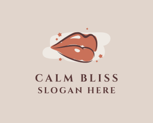 Beauty Lip Gloss  logo design