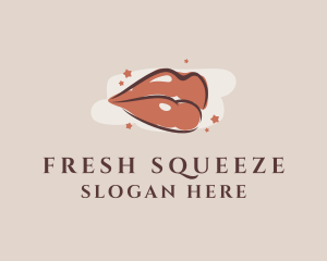 Beauty Lip Gloss  logo design