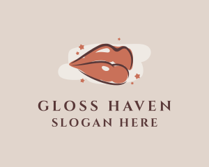 Beauty Lip Gloss  logo design