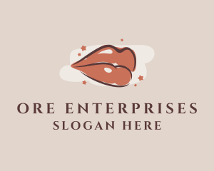 Beauty Lip Gloss  logo design