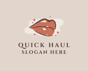 Beauty Lip Gloss  logo design