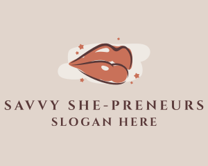 Beauty Lip Gloss  logo design