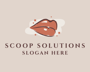 Beauty Lip Gloss  logo design