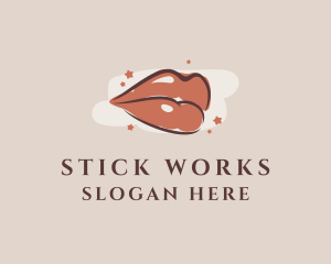 Beauty Lip Gloss  logo design