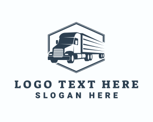 Transport Trailer Truck logo