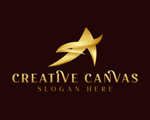  Creative Advertising Star logo design