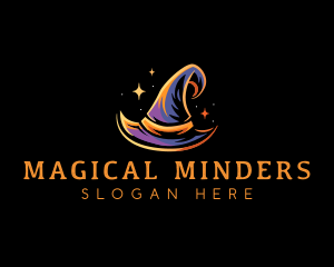 Wizard Witch Hat logo design