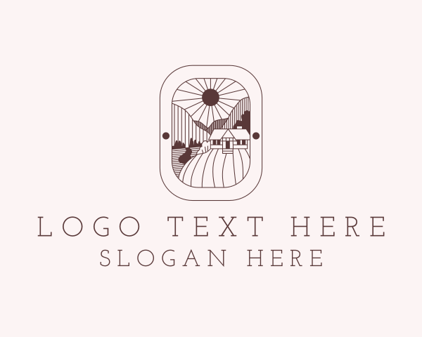 Cottage logo example 3