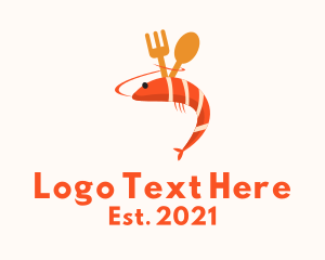 Cuisine - Seafood Shrimp Cuisine logo design