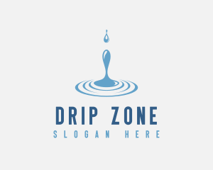 Cool Water Drop logo design