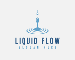 Cool Water Drop logo design