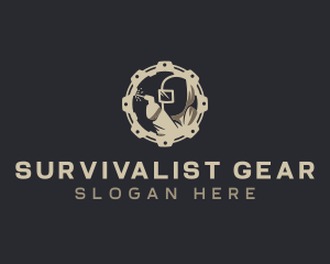 Industrial Welding Gear logo design