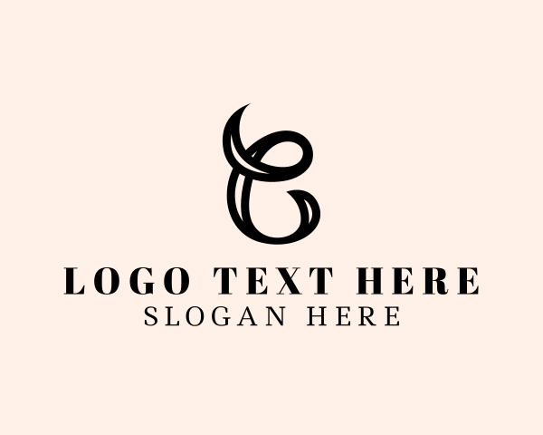 Typography logo example 2