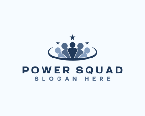 People Group Team logo design