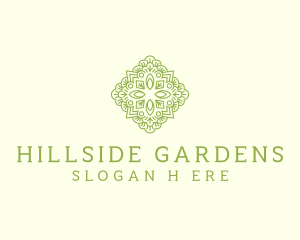 Leaf Garden Landscape logo design