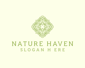 Leaf Garden Landscape logo design