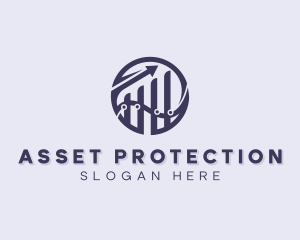 Financial Analytics Graph logo
