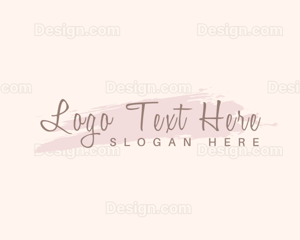 Elegant Feminine Signature Logo