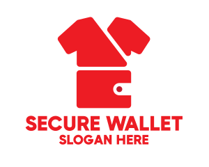 Red Gis Wallet logo design