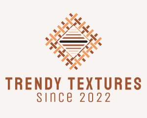 Weave Textile Pattern  logo design